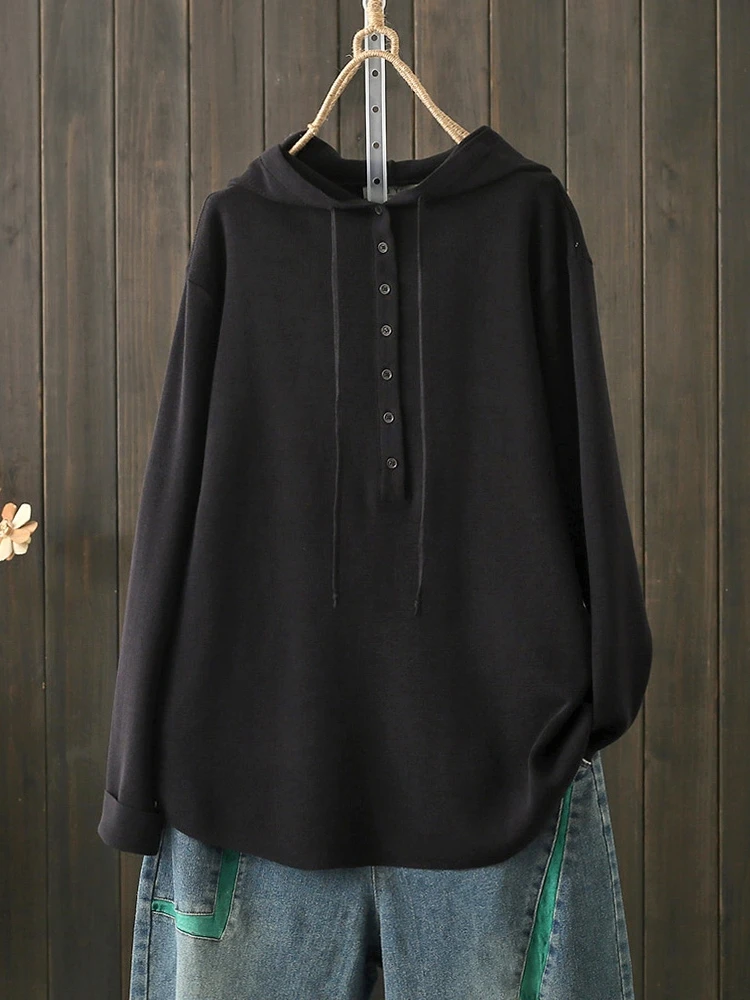 Spring Autumn plus Size Knitted Hoodie Women Loose Casual Thin Long Sleeve Leisure Sweatshirt Comfortable Slimming Style
Spring Autumn plus Size Knitted Hoodie Women Loose Casual Thin Long Sleeve Leisure Sweatshirt Comfortable Slimming Style