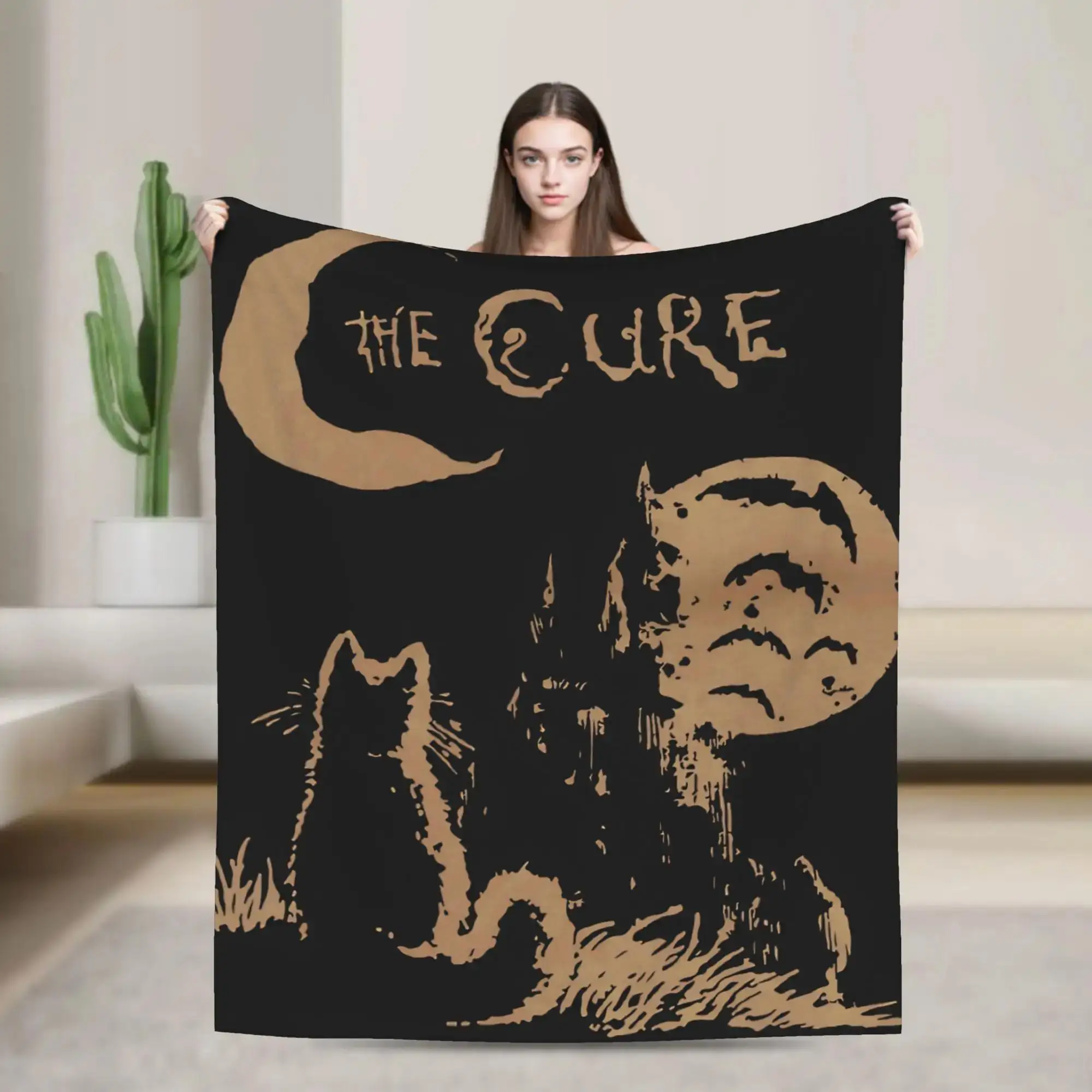 THE CURE Band Blanket Super Warm Plush Throw for Outdoor Airplane Travel Bed Soft Flannel Bedspread Cover
THE CURE Band Blanket Super Warm Plush Throw for Outdoor Airplane Travel Bed Soft Flannel Bedspread Cover