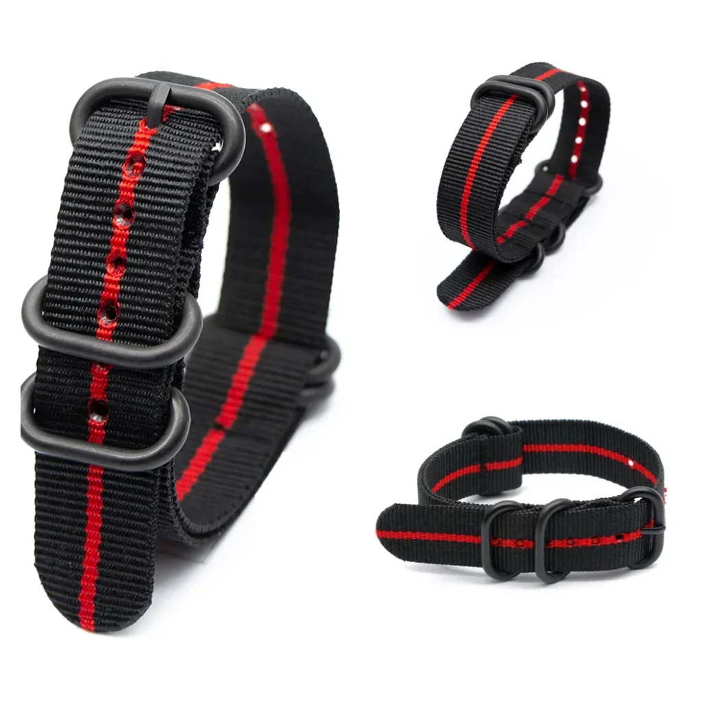 Multicolor Watch Strap Nylon Silver、Black、Rose gold、 Gold Buckle 18mm 20mm 22mm 24mm Striped Waterproof Replace Watch Accessorie
Multicolor Watch Strap Nylon Silver、Black、Rose gold、 Gold Buckle 18mm 20mm 22mm 24mm Striped Waterproof Replace Watch Accessorie