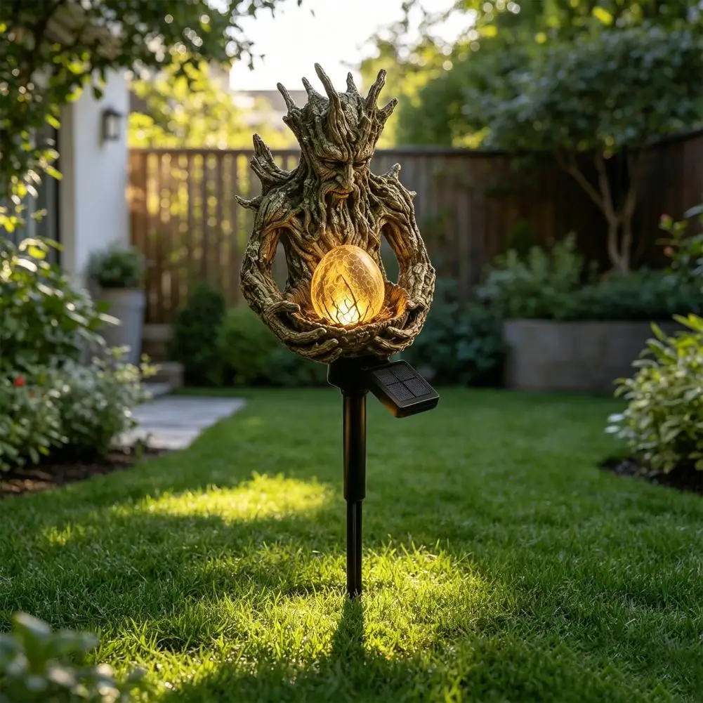 Outdoor Solar Lamp Tree Spirit Solar Garden Light Resin Fantasy Figurine with Led Egg Waterproof Outdoor Lawn Lamp for Yard
Outdoor Solar Lamp Tree Spirit Solar Garden Light Resin Fantasy Figurine with Led Egg Waterproof Outdoor Lawn Lamp for Yard