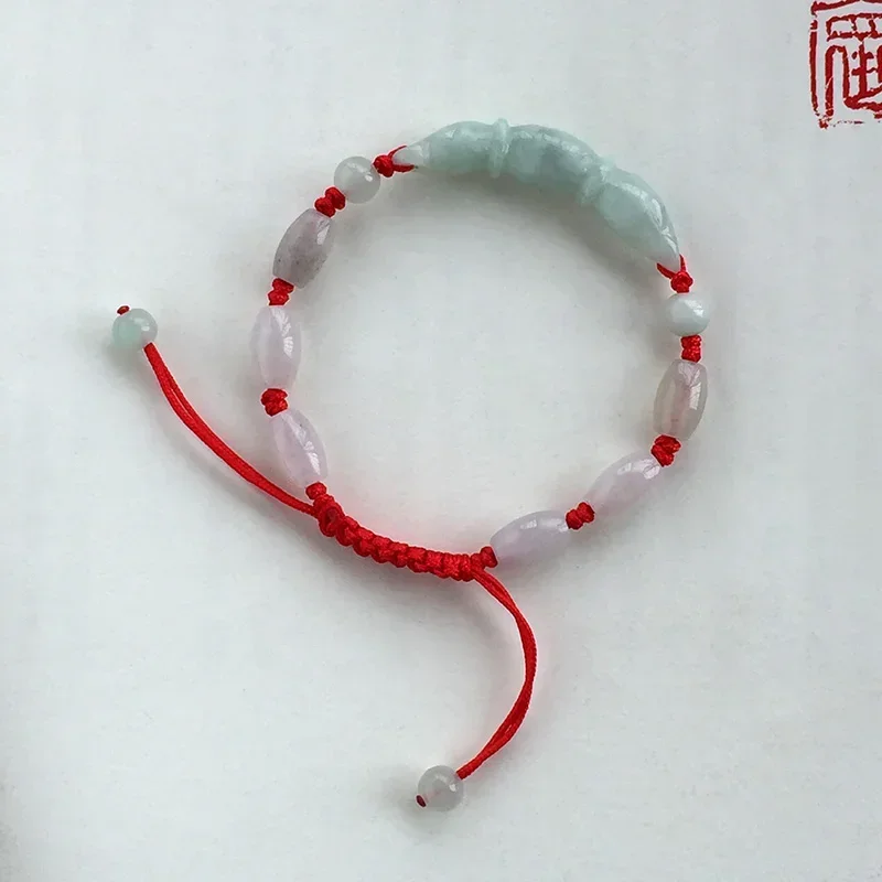 Natural Jade Emerald Beads Lotus Root Bracelet Adjustable Bangle Jewellery Fashion Accessories DIY Woman Luck Amulet
Natural Jade Emerald Beads Lotus Root Bracelet Adjustable Bangle Jewellery Fashion Accessories DIY Woman Luck Amulet
