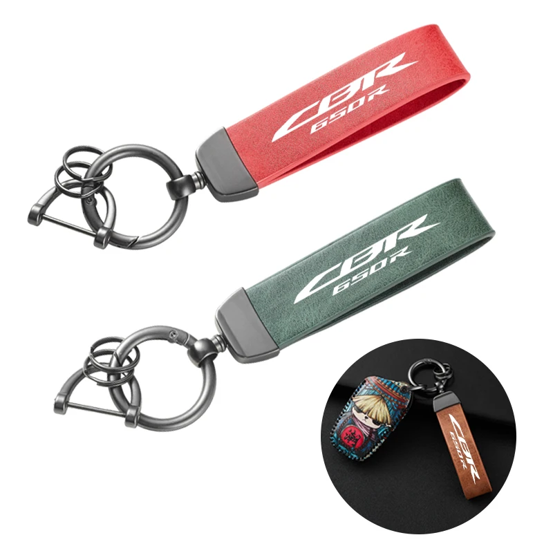 For HONDA CBR650R CB CBR 650R CB650R CBR650 R Motorcycle Color Changing Leather Trendy Brand Keychain Accessories
For HONDA CBR650R CB CBR 650R CB650R CBR650 R Motorcycle Color Changing Leather Trendy Brand Keychain Accessories