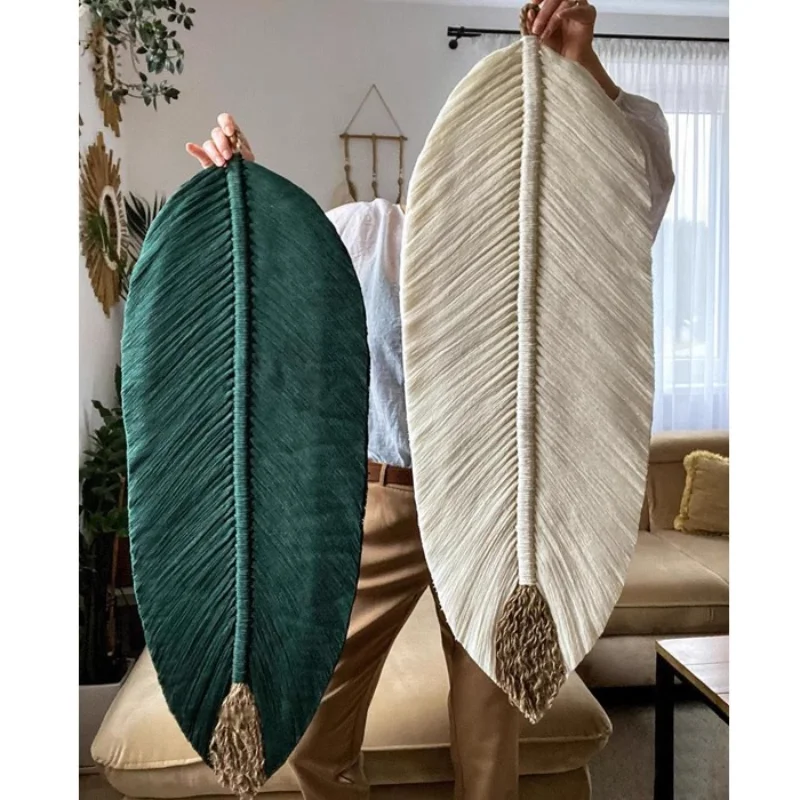 Boho Macrame Leaf Wall Hanging Large Handwoven Feather Wall Decor for Living Room Bedroom
Boho Macrame Leaf Wall Hanging Large Handwoven Feather Wall Decor for Living Room Bedroom