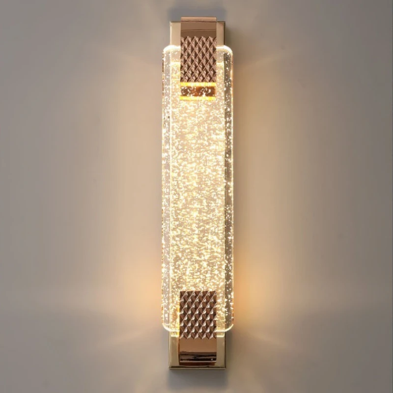 Modern Luxury Crystal Wall Lamp Bedroom Bedside Corridor Stairway Hallway Restaurant Kitchen Background Wall LED Sconce Light
Modern Luxury Crystal Wall Lamp Bedroom Bedside Corridor Stairway Hallway Restaurant Kitchen Background Wall LED Sconce Light