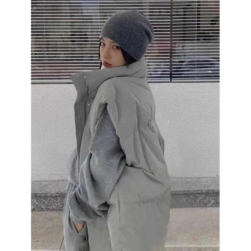 Women's 2025 Autumn Winter New Padded Vest Stand Collar Korean Slim Fit Warm Sleeveless Quilted Jacket Casual
Women's 2025 Autumn Winter New Padded Vest Stand Collar Korean Slim Fit Warm Sleeveless Quilted Jacket Casual