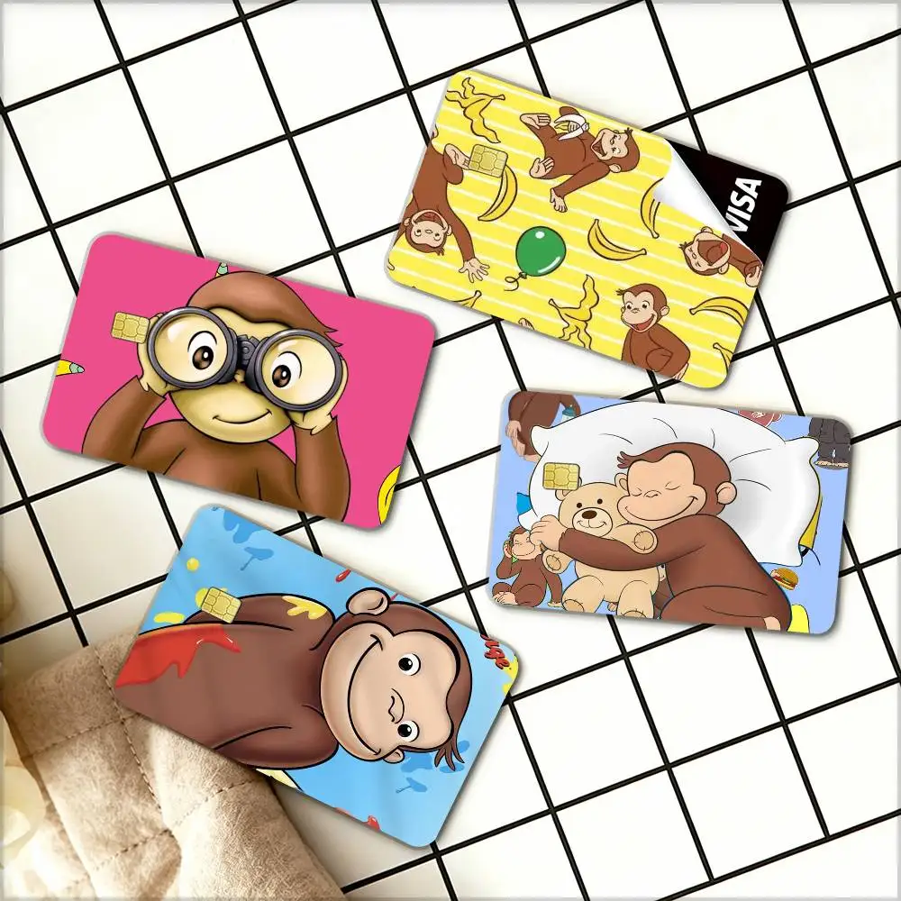 C-Curious George Monkey Waterproof Film Skin Cover Credit Card Stickers Debit Front Bank Bus Pass
C-Curious George Monkey Waterproof Film Skin Cover Credit Card Stickers Debit Front Bank Bus Pass