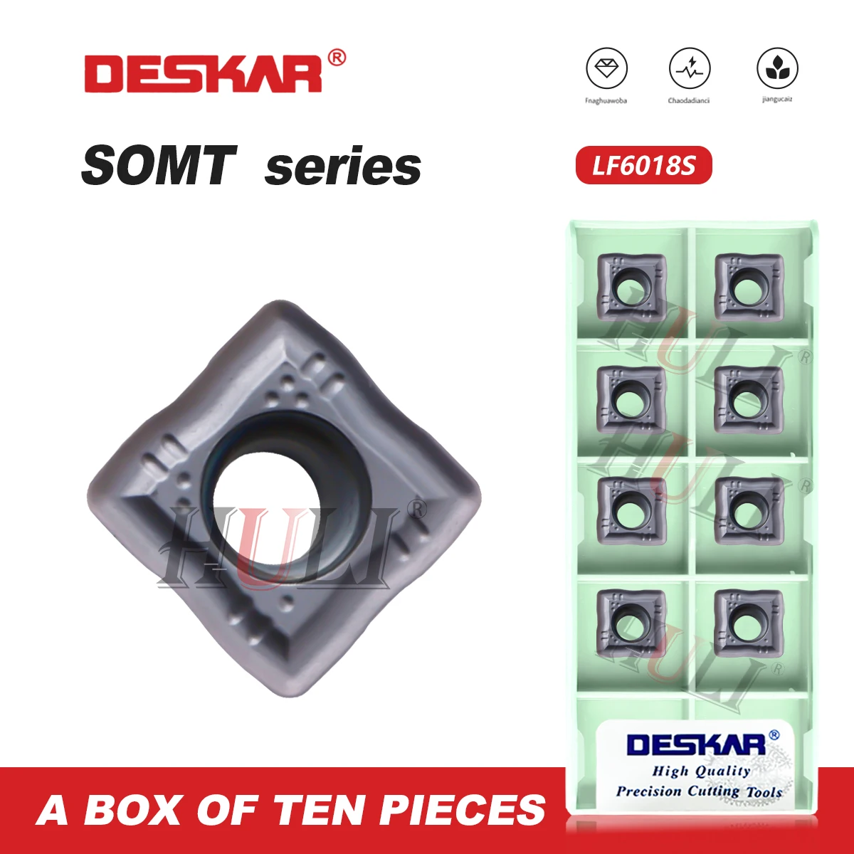 DESKAR CNC U-Drill Токарный станок с ЧПУ с числовым программным управлением SOMT050204-PD /060204-PD/07T306-PD LF6018S Используется для обработки нержавеющей стали
DESKAR CNC U-Drill Токарный станок с ЧПУ с числовым программным управлением SOMT050204-PD /060204-PD/07T306-PD LF6018S Используется для обработки нержавеющей стали