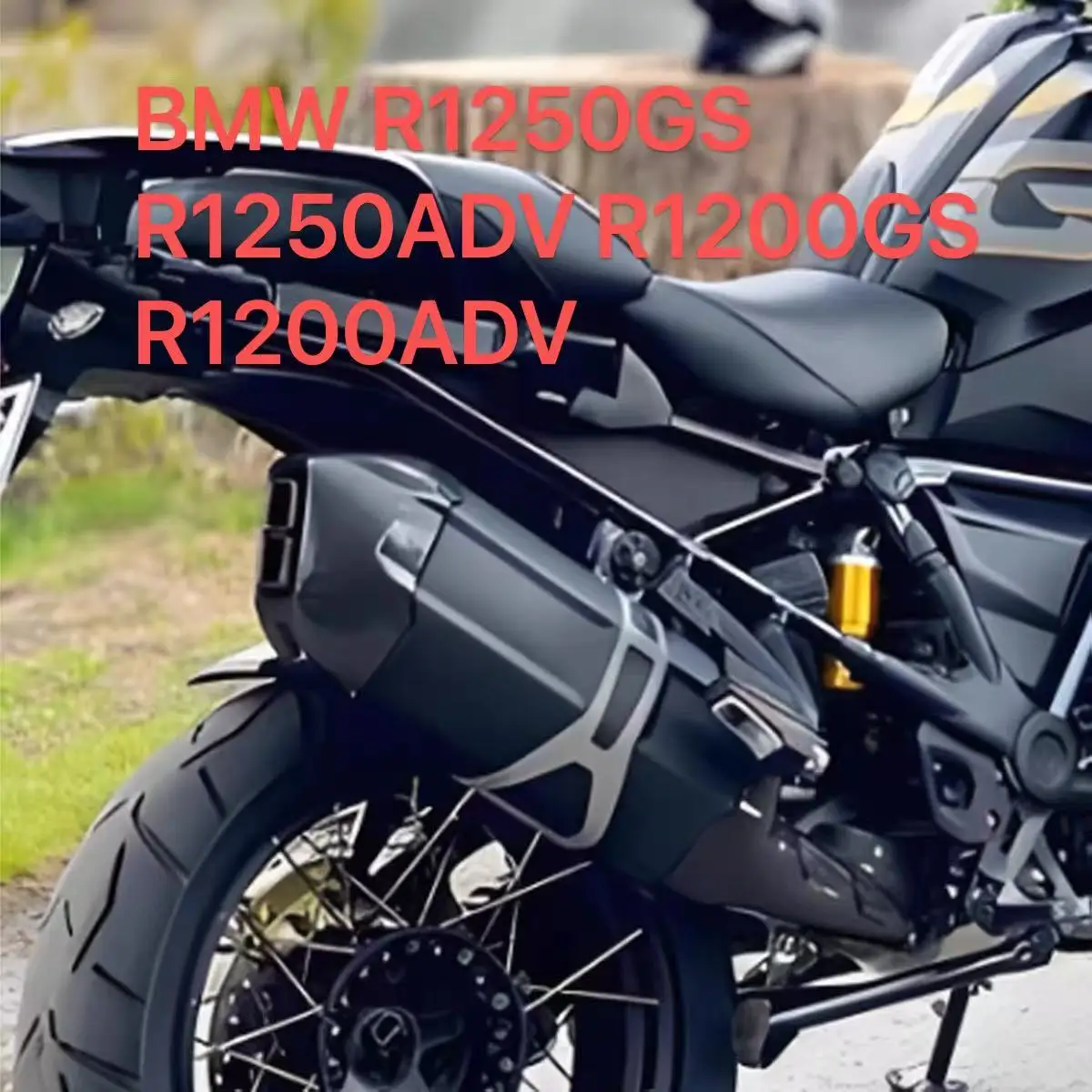 For BMW R1200GS / R1250GS 2013-2022 2023 2024 (Fits ADV) Exhaust Caps Trim Exhaust tail tail cap
For BMW R1200GS / R1250GS 2013-2022 2023 2024 (Fits ADV) Exhaust Caps Trim Exhaust tail tail cap