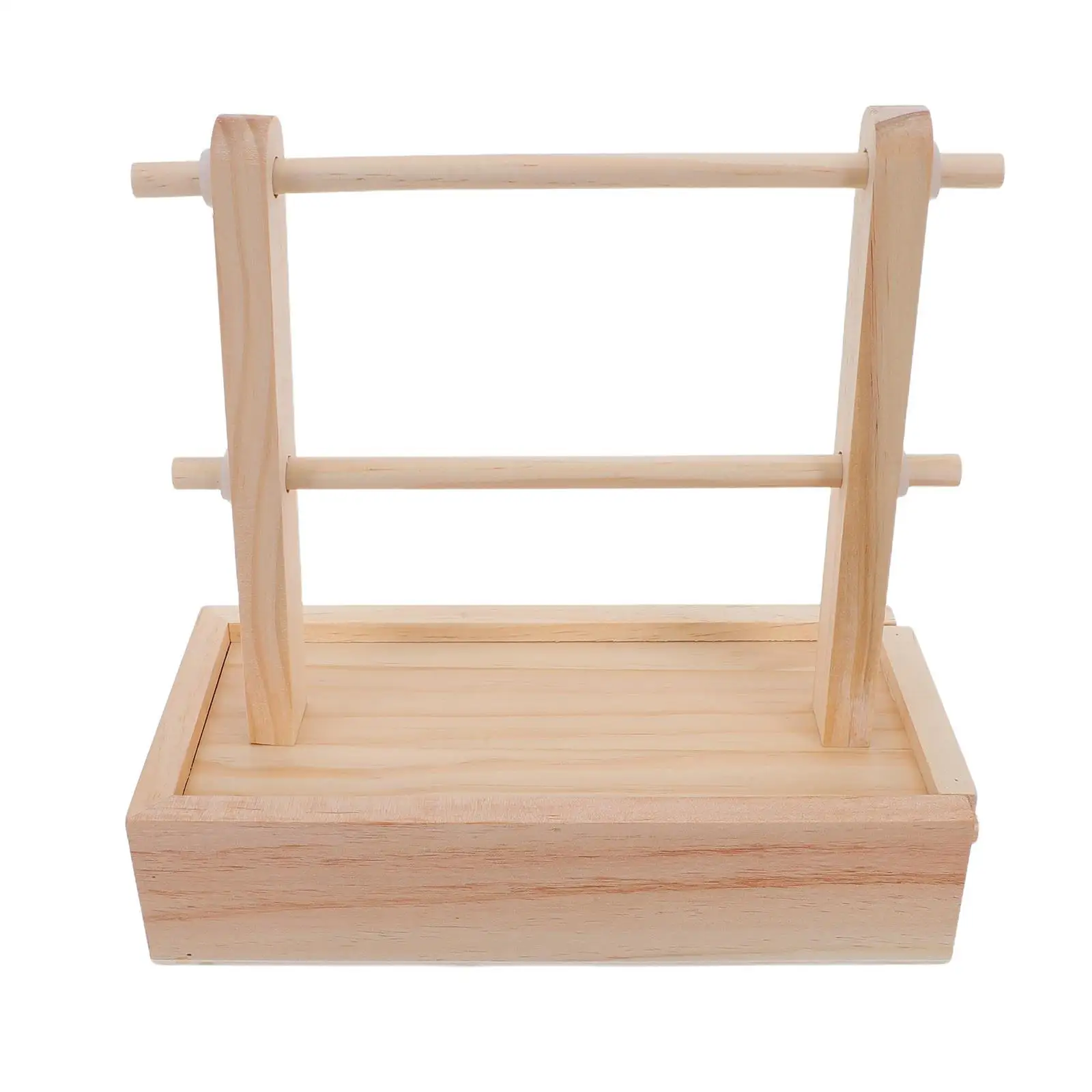 1Set Wooden Double Yarn Holder Stand Detachable Compact Yarn Storage Organizer with Needle Thread Box for Crochet Knitting
1Set Wooden Double Yarn Holder Stand Detachable Compact Yarn Storage Organizer with Needle Thread Box for Crochet Knitting