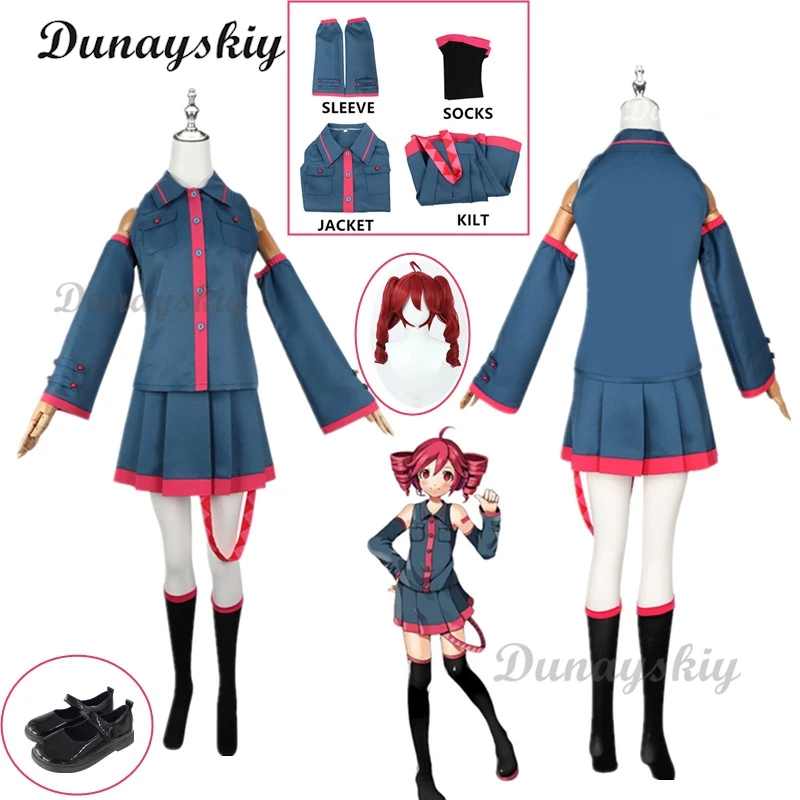 Kasane Teto Cosplay Gray Costume Wig Anime Vtuber Costume Synthesizer V Halloween Carnival Custom
Kasane Teto Cosplay Gray Costume Wig Anime Vtuber Costume Synthesizer V Halloween Carnival Custom
