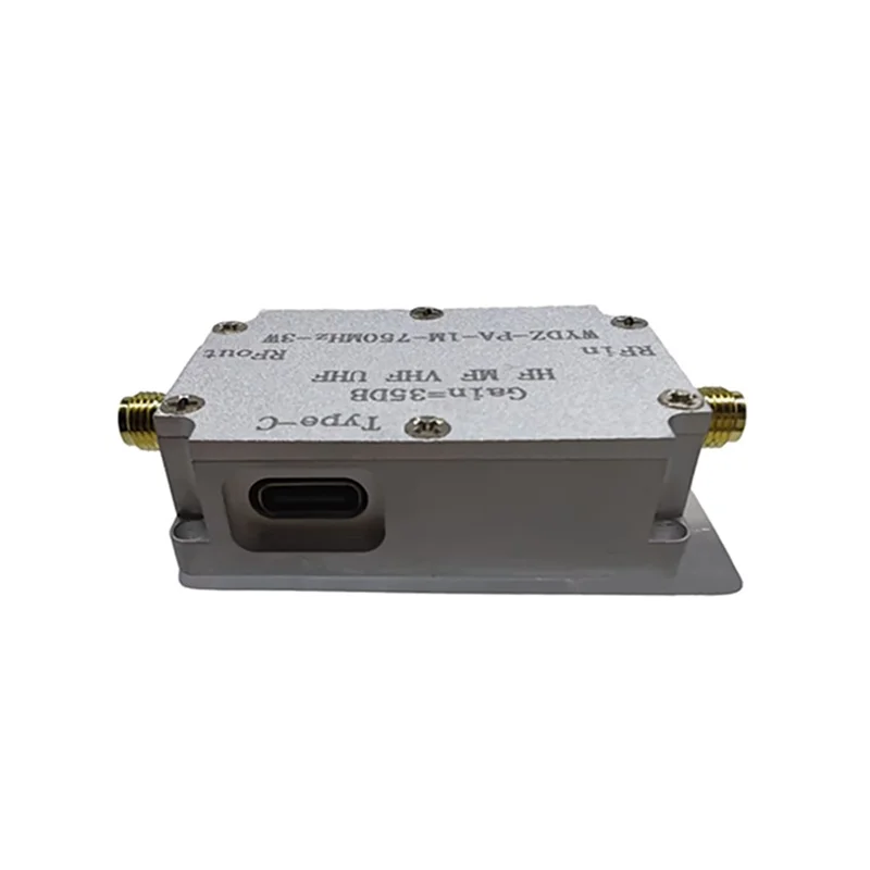 1M-750M 3W FM VHF UHF Shortwave Amplifier With Case Multi-Function Broadband Rf Amplifier Board
1M-750M 3W FM VHF UHF Shortwave Amplifier With Case Multi-Function Broadband Rf Amplifier Board