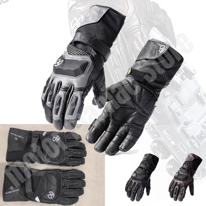 Winter Sheepskin Long Touch Screen Gloves Waterproof Warm Thick Riding Gloves Men's AT95P Gold Label P Cotton Motocross Gloves
Winter Sheepskin Long Touch Screen Gloves Waterproof Warm Thick Riding Gloves Men's AT95P Gold Label P Cotton Motocross Gloves