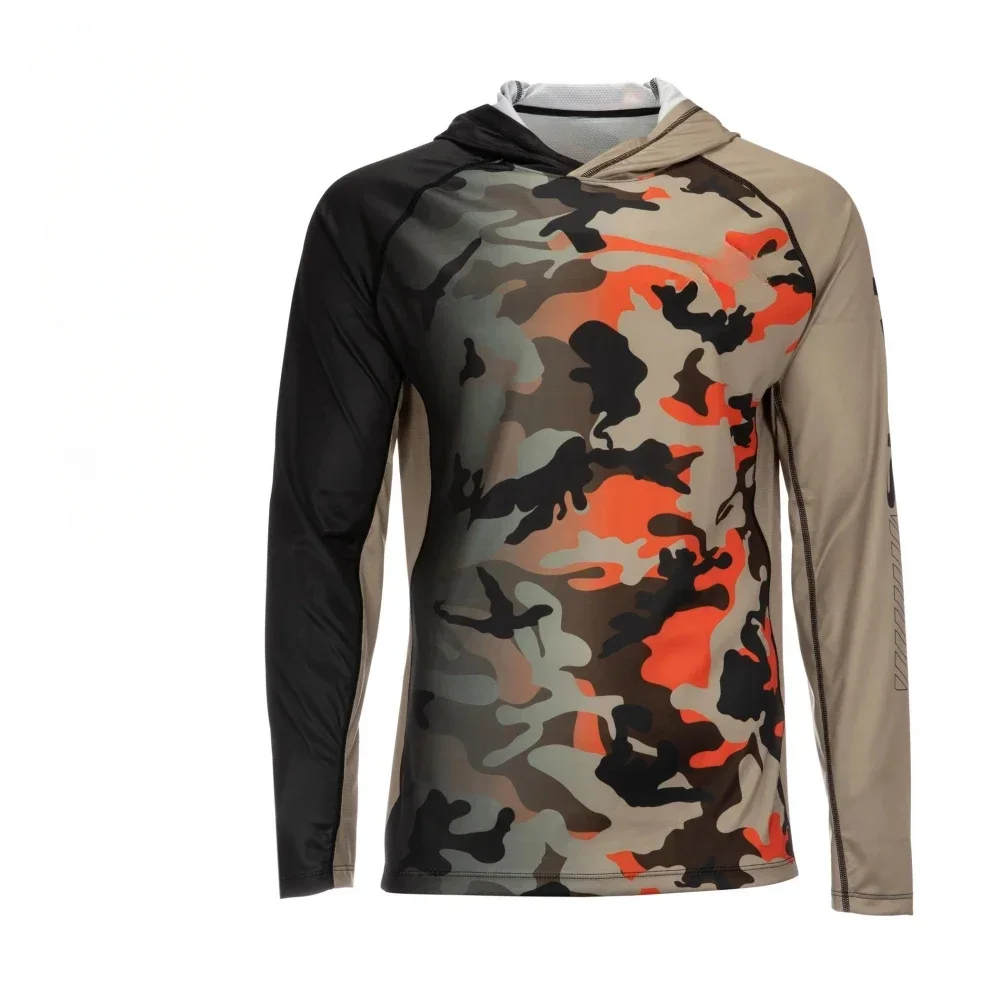 Hot Sale Man's Hoodies Fishing Clothing Camouflage UV Protection Long Sleeve Mesh T-Shirts UPF50+
Hot Sale Man's Hoodies Fishing Clothing Camouflage UV Protection Long Sleeve Mesh T-Shirts UPF50+