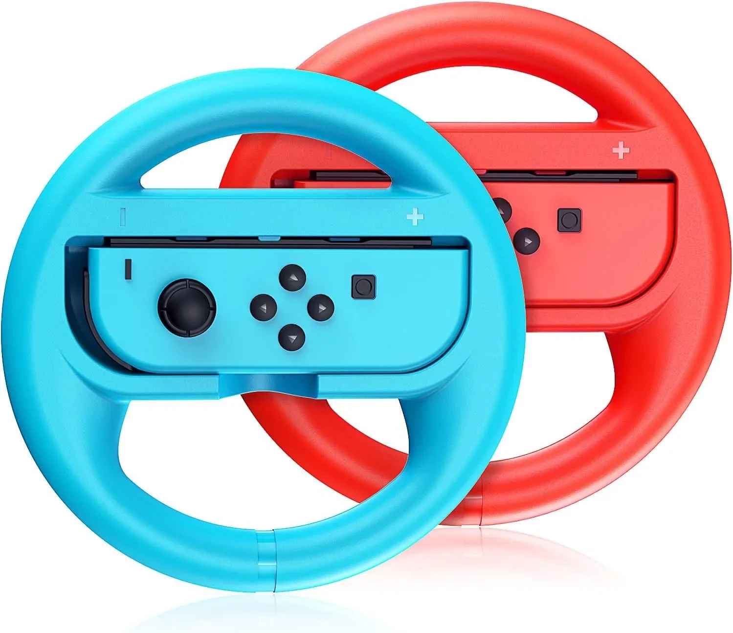 Аксессуары для гоночных колес Switch, совместимые с контроллером Nintendo Switch Joy Con, красный и синий набор рулевых колес из 2 шт.
Аксессуары для гоночных колес Switch, совместимые с контроллером Nintendo Switch Joy Con, красный и синий набор рулевых колес из 2 шт.
