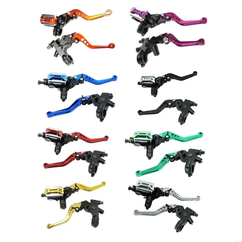 Universal Motorcycle 7/8" 22mm Handlebar Brake Cylinder Clutch Lever Left / Right Set
Universal Motorcycle 7/8" 22mm Handlebar Brake Cylinder Clutch Lever Left / Right Set