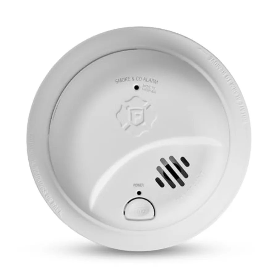 BRK SMICO110 10-Year Battery Combination Smoke and Carbon Monoxide Alarm 1-Pack
BRK SMICO110 10-Year Battery Combination Smoke and Carbon Monoxide Alarm 1-Pack