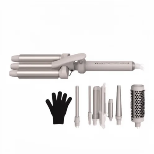 Three-barrel Ceramic-coated LED Temperature Display Curling Iron
Three-barrel Ceramic-coated LED Temperature Display Curling Iron