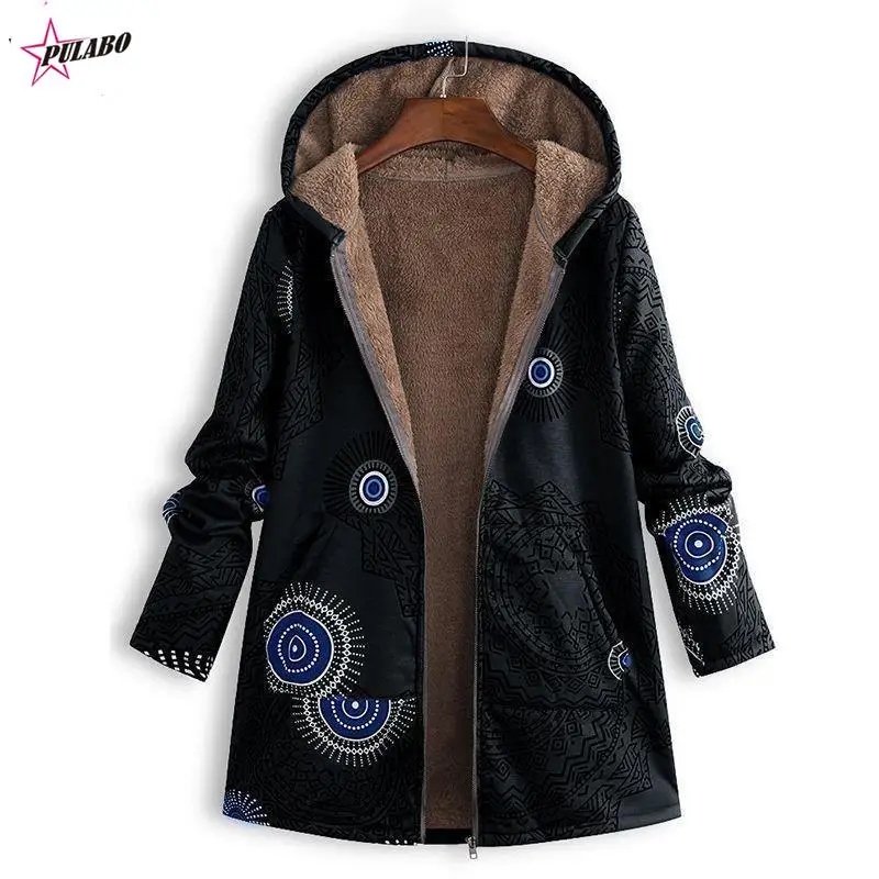 PULABO Floral Hooded Women Vintage Jacket Outwear Warm Overcoat Vintage Floral Print Long Sleeve Outwear Winter Jackets Coats
PULABO Floral Hooded Women Vintage Jacket Outwear Warm Overcoat Vintage Floral Print Long Sleeve Outwear Winter Jackets Coats