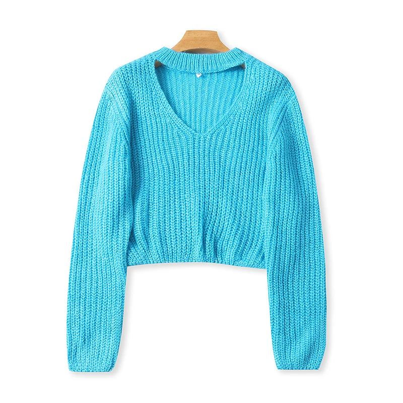 Faionable Long Sve Knitted Sweater Stand Collar Casual All Match ort Loose Women's Pullover Autumn ential Top
Faionable Long Sve Knitted Sweater Stand Collar Casual All Match ort Loose Women's Pullover Autumn ential Top