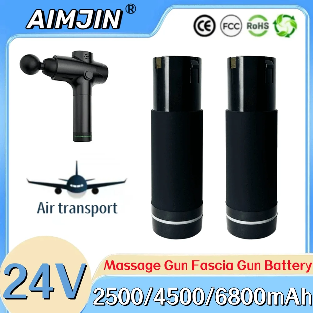 2025 24V 2500/4500/6800mAh Rechargeable Li-ion Battery For Replacement Massage Gun Fascia
2025 24V 2500/4500/6800mAh Rechargeable Li-ion Battery For Replacement Massage Gun Fascia