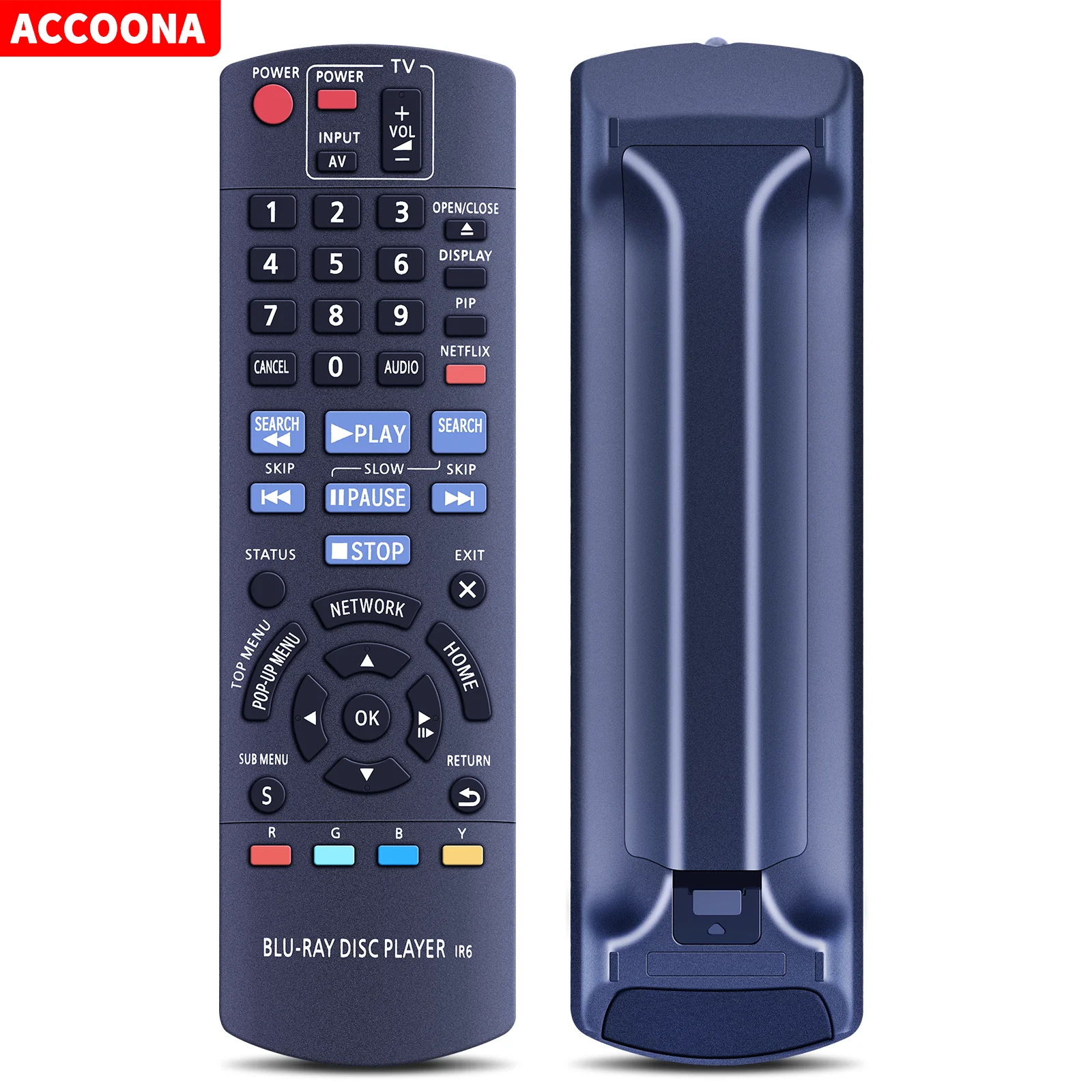 Новая замена N2QAYB000575 для Panasonic blu-ray дисковый плеер с дистанционным управлением
Новая замена N2QAYB000575 для Panasonic blu-ray дисковый плеер с дистанционным управлением