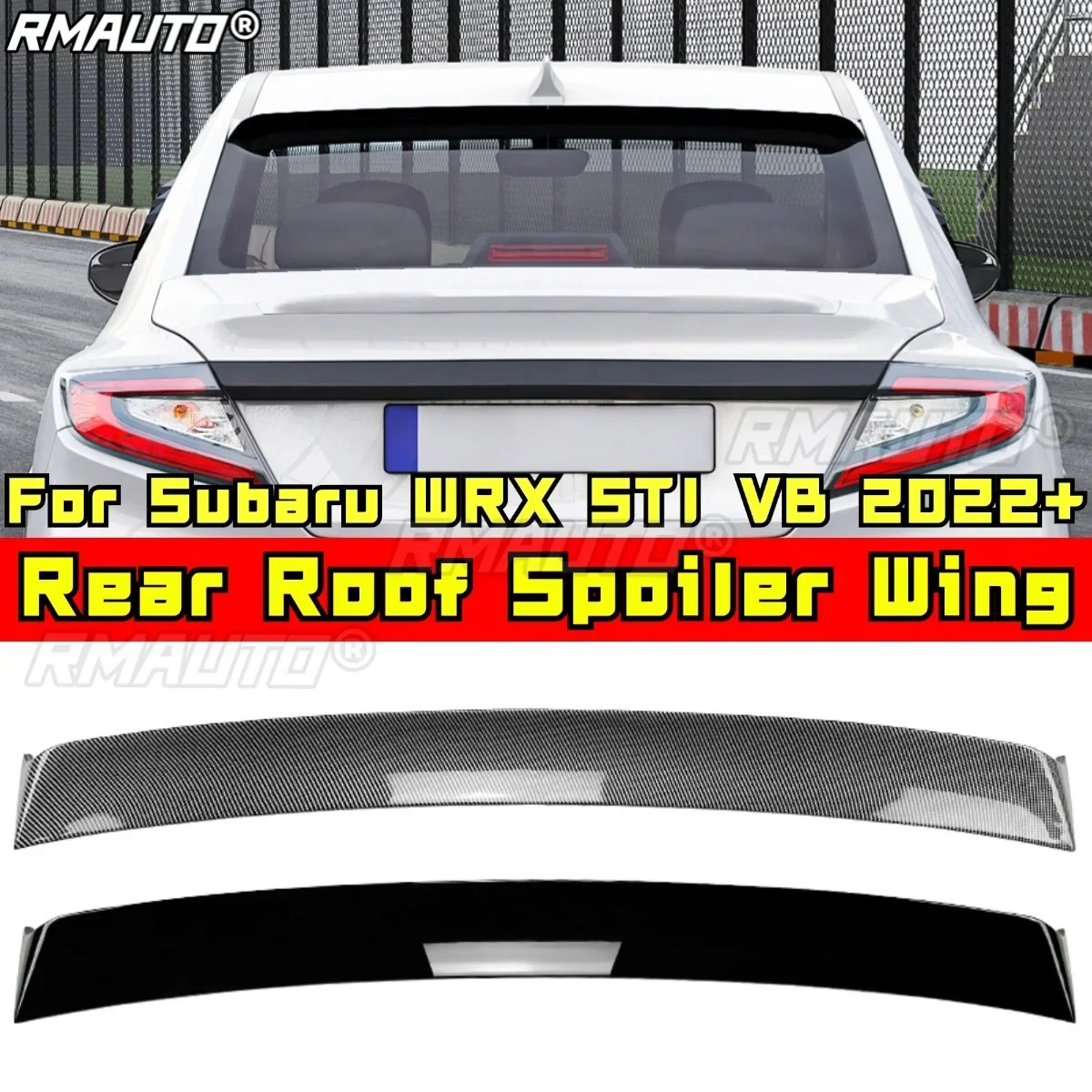 For Subaru WRX STI VB 2022+ Body Kit Rear Roof Spoiler Rear Roof Wing Modification Part
For Subaru WRX STI VB 2022+ Body Kit Rear Roof Spoiler Rear Roof Wing Modification Part