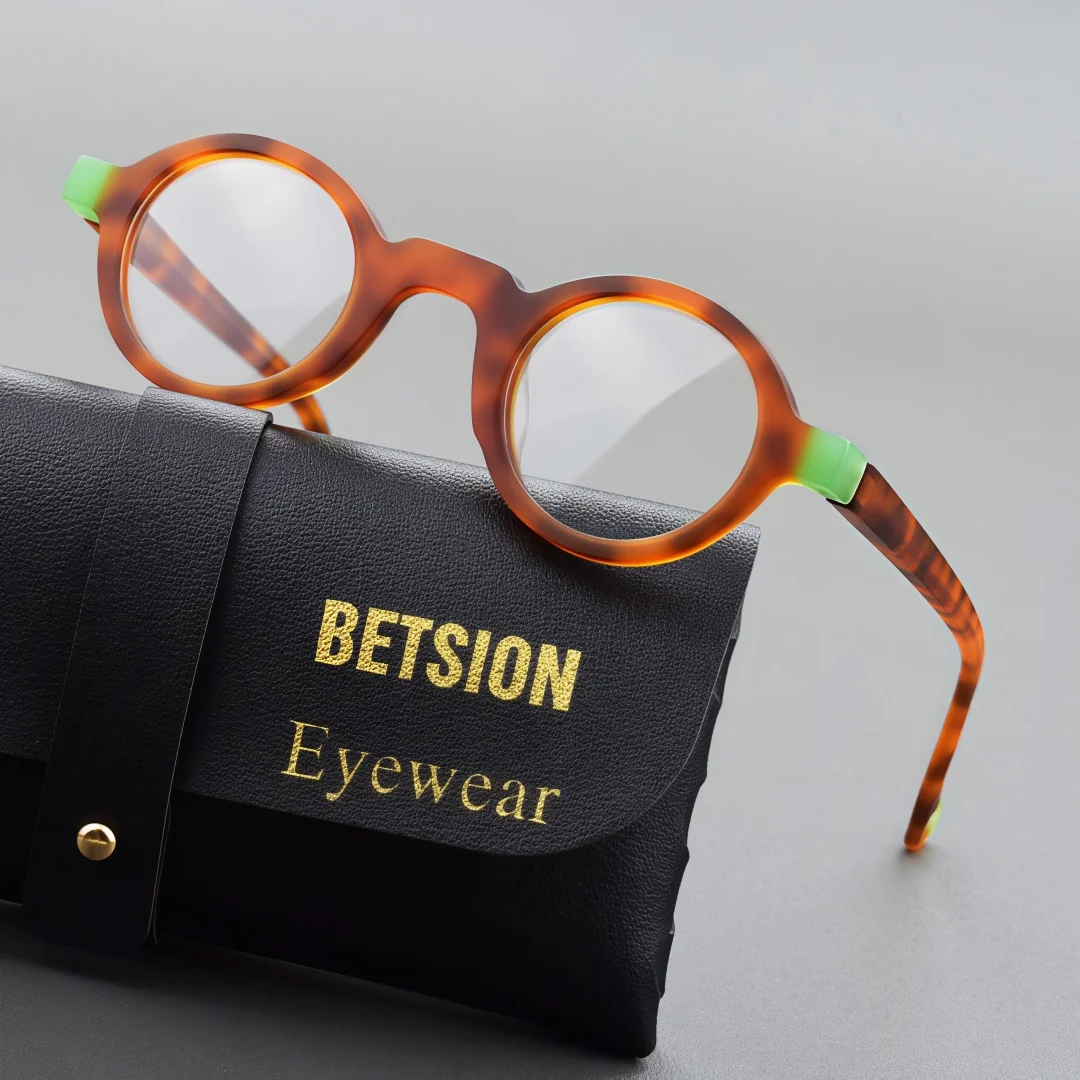 BETSION Vintage Oval Acetate Eyeglasses Frame Matte Color Spring Hinge Eyewear Japanese style Retro Spectacles Men Women #23212
BETSION Vintage Oval Acetate Eyeglasses Frame Matte Color Spring Hinge Eyewear Japanese style Retro Spectacles Men Women #23212