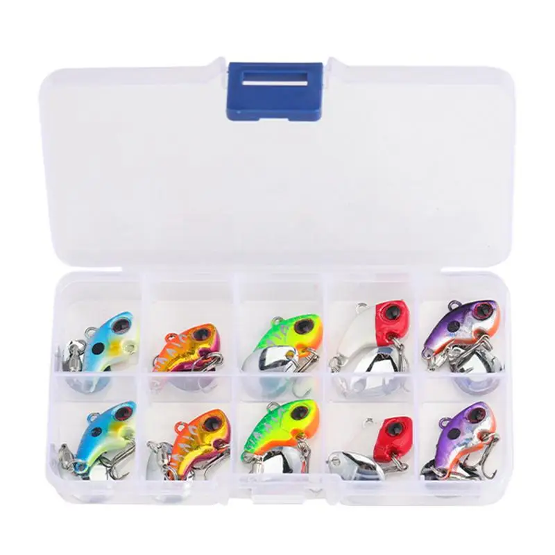 Fishing Lures Baits 10Pieces Freshwater 3D Eye Fishing Lure Sinking Lure Triangular Hook Vibration Fishing Bait Glowing
Fishing Lures Baits 10Pieces Freshwater 3D Eye Fishing Lure Sinking Lure Triangular Hook Vibration Fishing Bait Glowing