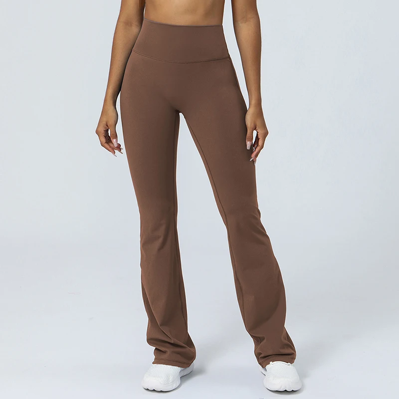 Flared Pant Yoga Pants Naked High Waisted Cinching Hip Lifting Sports Leggings Running Fitness Elastic Bell Bottom Pants Women
Flared Pant Yoga Pants Naked High Waisted Cinching Hip Lifting Sports Leggings Running Fitness Elastic Bell Bottom Pants Women