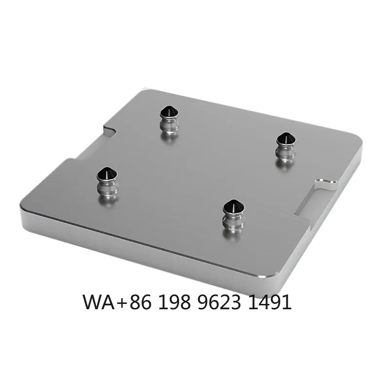 4 Alignment Pins Zero Point Quick Change Fixture High Precision Locating Plate Fast Changeover Workholding Tool for CNC
4 Alignment Pins Zero Point Quick Change Fixture High Precision Locating Plate Fast Changeover Workholding Tool for CNC