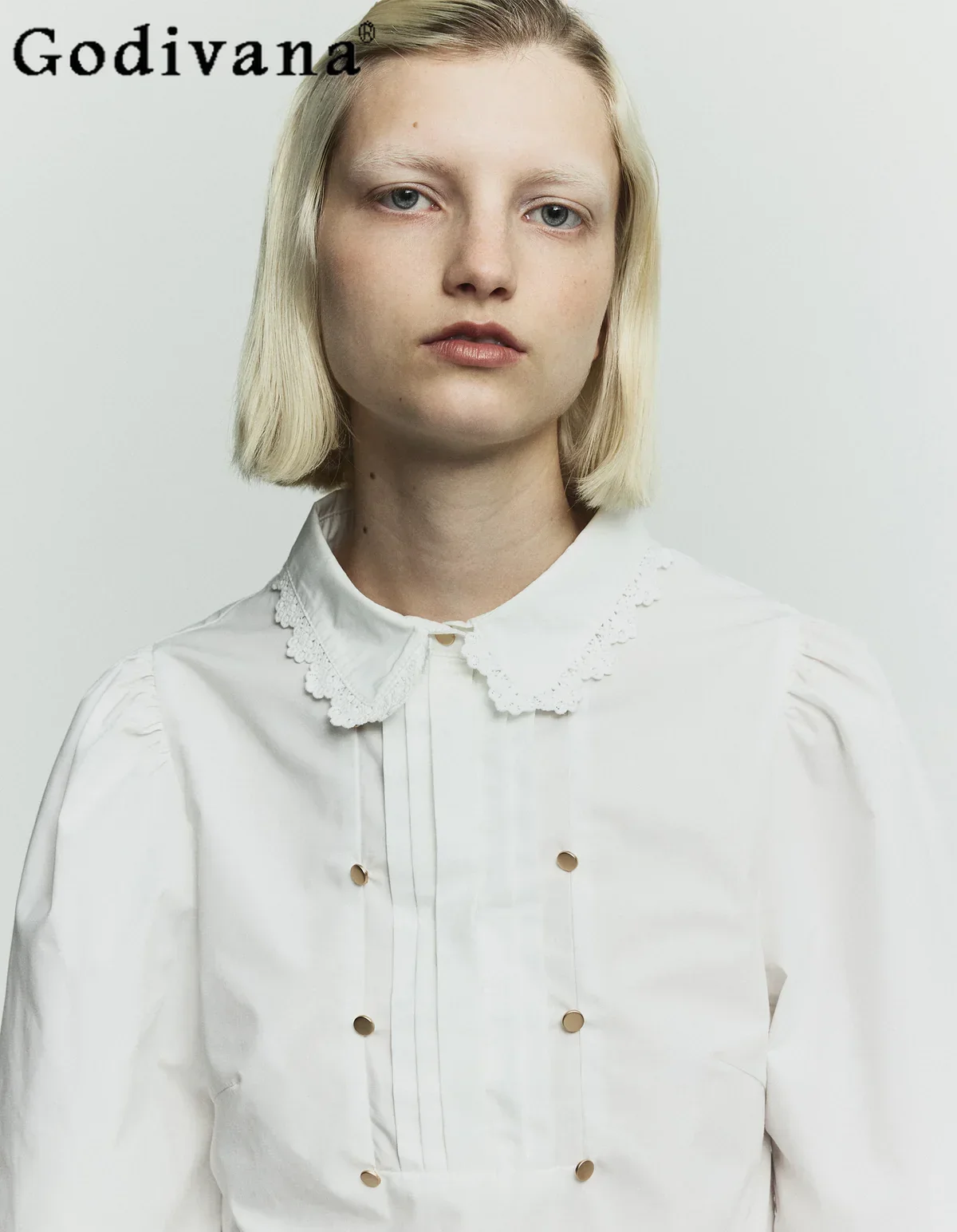 Модная базовая белая повседневная рубашка в японском стиле, весна-осень, новинка 2025 года, женские облегающие элегантные блузки, офисные женские рубашки, топы
Модная базовая белая повседневная рубашка в японском стиле, весна-осень, новинка 2025 года, женские облегающие элегантные блузки, офисные женские рубашки, топы