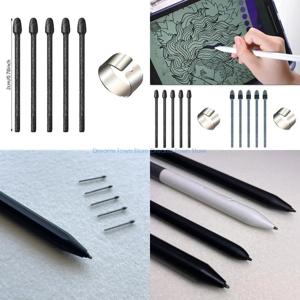 HX6A 5Pcs Felt Styluses Tip for One DTC141 134 121 Artists and Designers Seeking Precisions and Fluidity
HX6A 5Pcs Felt Styluses Tip for One DTC141 134 121 Artists and Designers Seeking Precisions and Fluidity