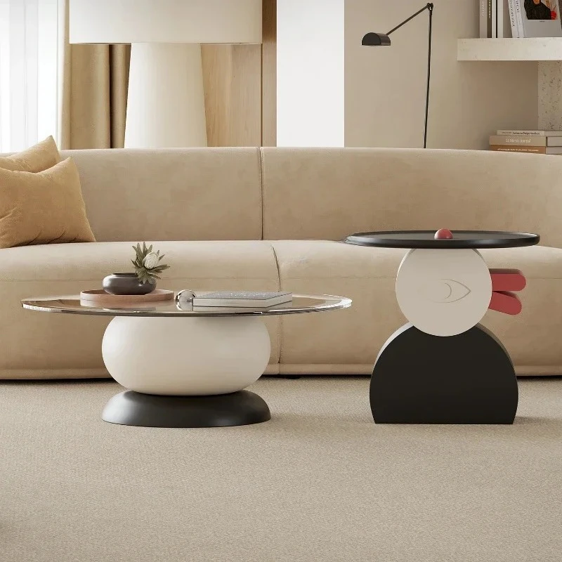 Italian minimalist creative coffee table combination round living room home modern minimalist paint
Italian minimalist creative coffee table combination round living room home modern minimalist paint