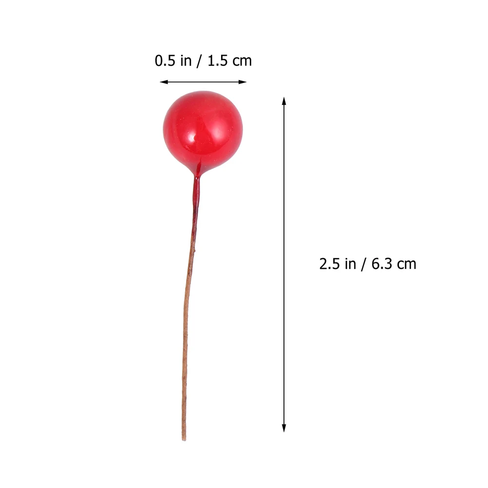 200 Pcs Simulated Berry Accessories Cherry Artificial Berries Christmas Decor Fake Simulation Red Ball
200 Pcs Simulated Berry Accessories Cherry Artificial Berries Christmas Decor Fake Simulation Red Ball