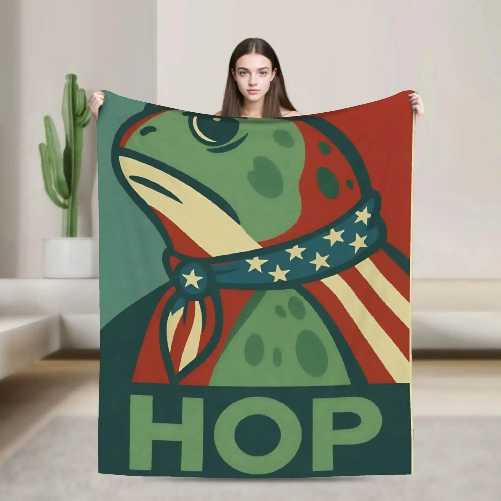Hop Portland Frog Soft Blanket Decorative Plush Throw Flannel Couch Cover for Sofa Bed Chair
Hop Portland Frog Soft Blanket Decorative Plush Throw Flannel Couch Cover for Sofa Bed Chair