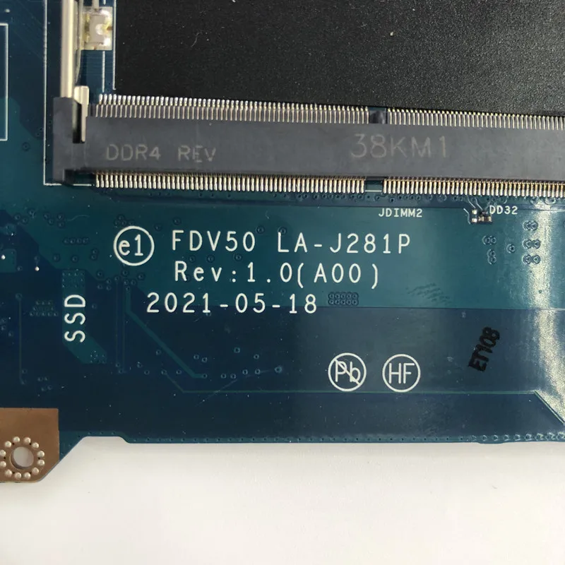 For Dell 5511 Laptop Motherboard CN-09XKR8 09XKR8 CN-0C33CM 0C33CM LA-J281P Mainboard With I5-10400H/I7-10850H CPU 100%Tested OK
For Dell 5511 Laptop Motherboard CN-09XKR8 09XKR8 CN-0C33CM 0C33CM LA-J281P Mainboard With I5-10400H/I7-10850H CPU 100%Tested OK