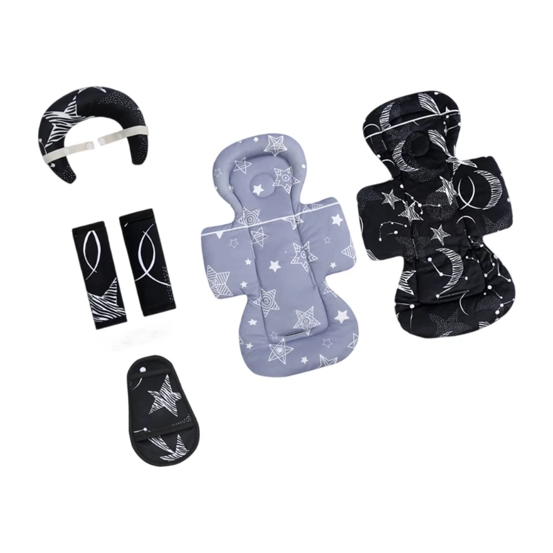 J15U Comfortable Infant Car Cushion Thickened Headrest Shoulder Pad For Strollers Breathable Fabric Machine Washable
J15U Comfortable Infant Car Cushion Thickened Headrest Shoulder Pad For Strollers Breathable Fabric Machine Washable