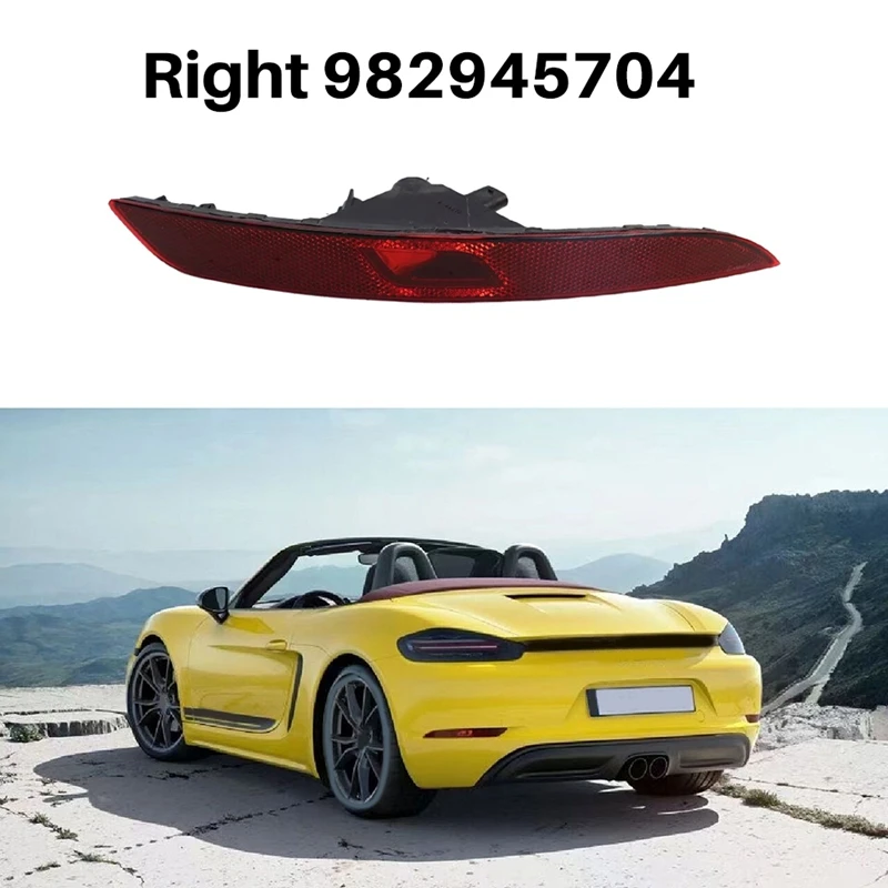 Rear Bumper Reflector Patch Rear Bumper Lights For Porsche 718 Boxster 2.0T 2016-2023
Rear Bumper Reflector Patch Rear Bumper Lights For Porsche 718 Boxster 2.0T 2016-2023