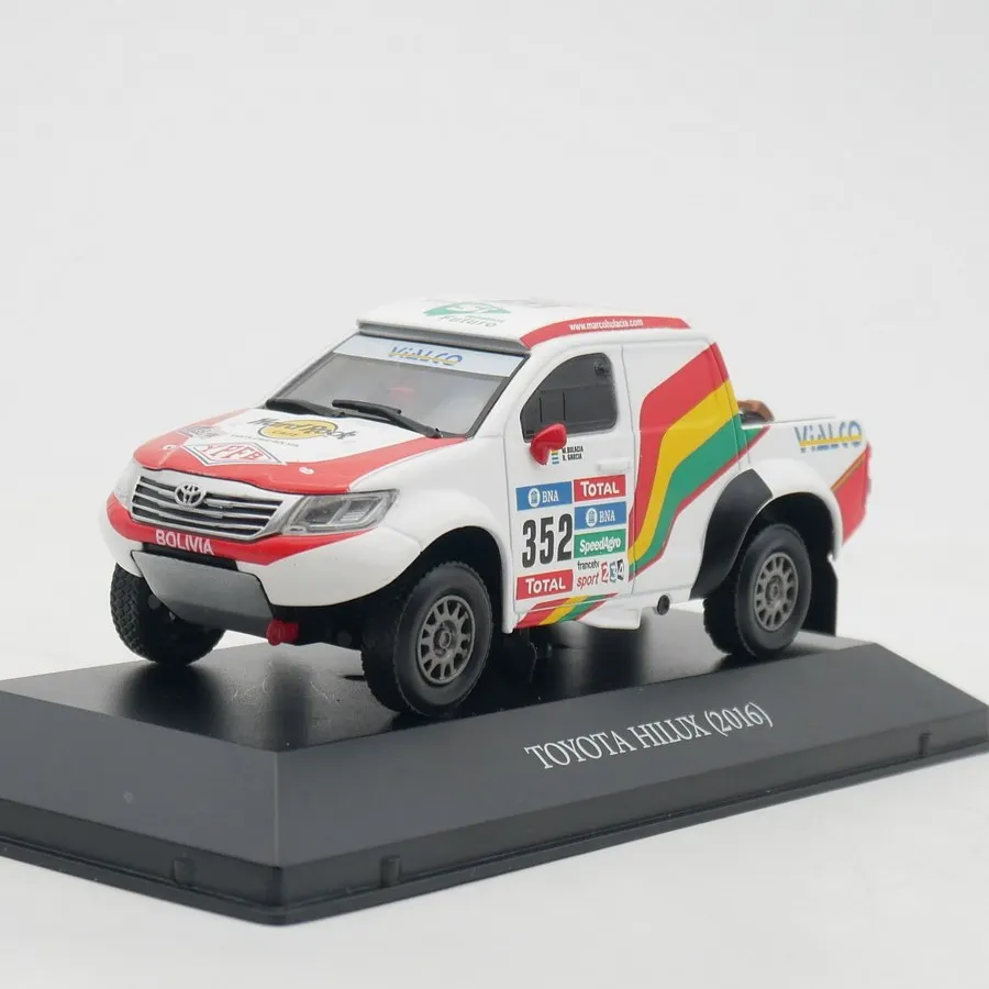 Diecast Ixo 1:43 Scale Toyota Hilux Dakar 2016 Racing Alloy Car Model
Diecast Ixo 1:43 Scale Toyota Hilux Dakar 2016 Racing Alloy Car Model