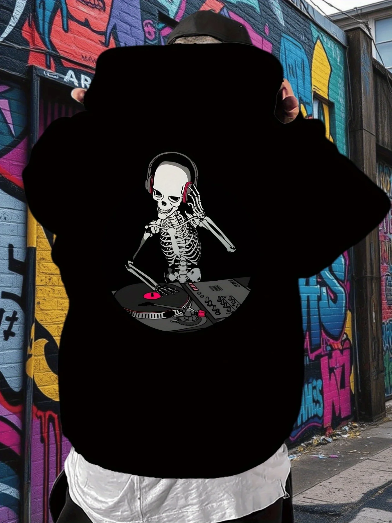 DJing Skull Графический принт Осенние и зимние мужские и женские толстовки с капюшоном Повседневные свободные уличные спортивные тренировочные бренды
DJing Skull Графический принт Осенние и зимние мужские и женские толстовки с капюшоном Повседневные свободные уличные спортивные тренировочные бренды