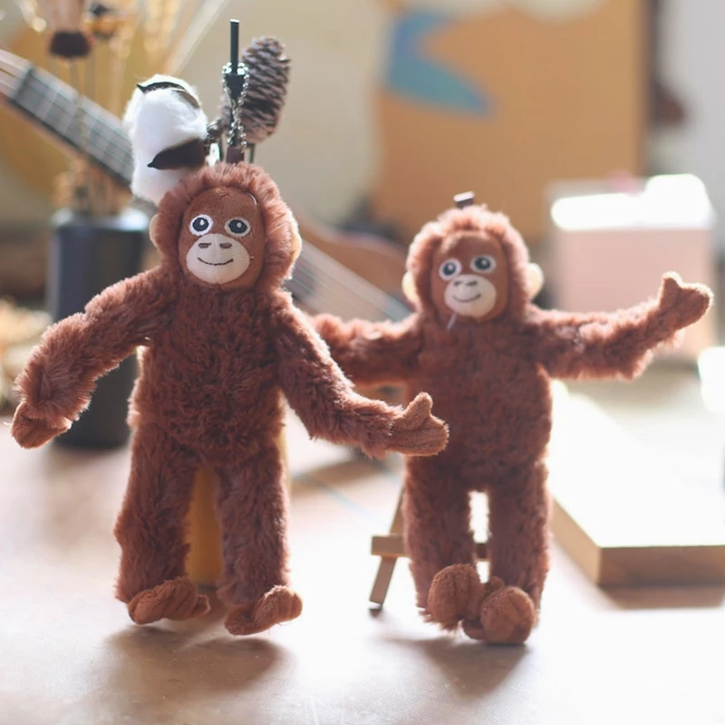 * * New Cartoon Soft Stuffed Doll Keychain Gorilla Plush Toy Chimpanzees Monkey Pendant Backpack Car Bag Key Ring Decor Kid Gift
* * New Cartoon Soft Stuffed Doll Keychain Gorilla Plush Toy Chimpanzees Monkey Pendant Backpack Car Bag Key Ring Decor Kid Gift