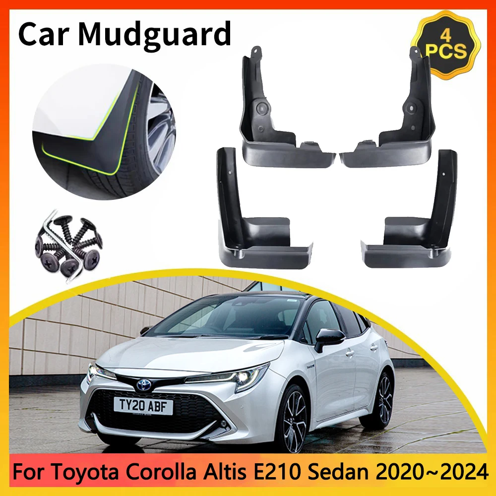 For Toyota Corolla Altis E210 Sedan Saloon 2020~2024 Car Mudguards Mudflap Mudguard Splash Guards Mud Flaps Fender Auto Parts
For Toyota Corolla Altis E210 Sedan Saloon 2020~2024 Car Mudguards Mudflap Mudguard Splash Guards Mud Flaps Fender Auto Parts