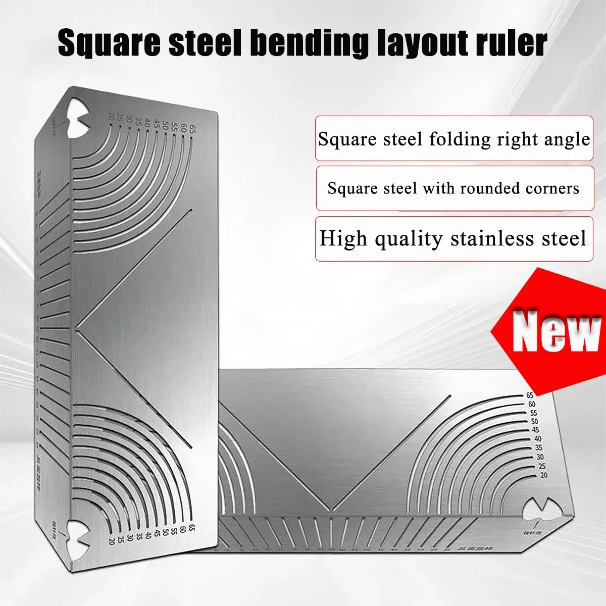 20-65/20-80mm 90° Steel Flex Angle Arc Marking Tool Adjustable Linear Dual-Purpose Metal Scriber Marking Tool for Construction
20-65/20-80mm 90° Steel Flex Angle Arc Marking Tool Adjustable Linear Dual-Purpose Metal Scriber Marking Tool for Construction