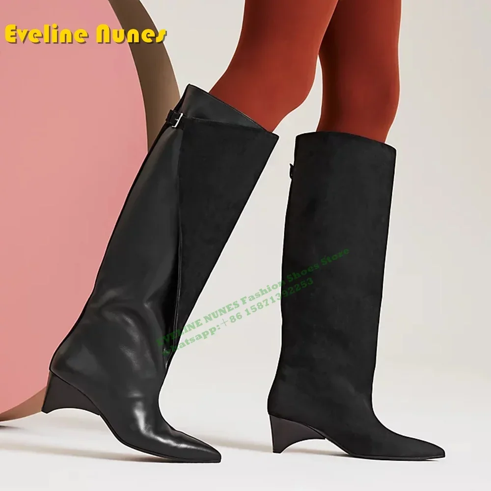 Модные ботинки разных цветов на шпильке с острым ремешком и пряжкой, женские роскошные ботинки большого размера с рукавами, зима 2024, новый стиль
Модные ботинки разных цветов на шпильке с острым ремешком и пряжкой, женские роскошные ботинки большого размера с рукавами, зима 2024, новый стиль