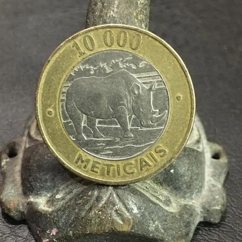 5/10Pcs Antique-style Mozambique 10000 Metical Carl Black Rhino Bicolor Coin Animals Collection
5/10Pcs Antique-style Mozambique 10000 Metical Carl Black Rhino Bicolor Coin Animals Collection
