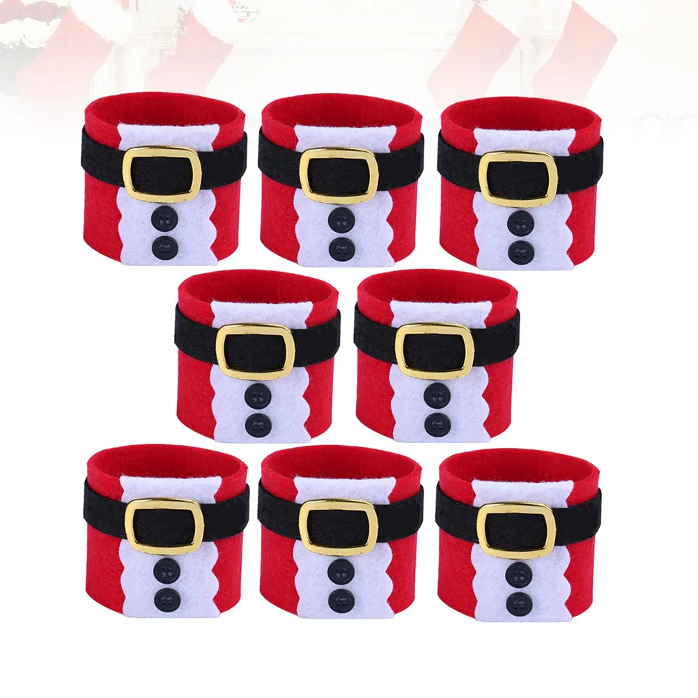 8Pcs Serviette Holders Christmas Theme Elegant Dining Table Accessory Unique Design
8Pcs Serviette Holders Christmas Theme Elegant Dining Table Accessory Unique Design