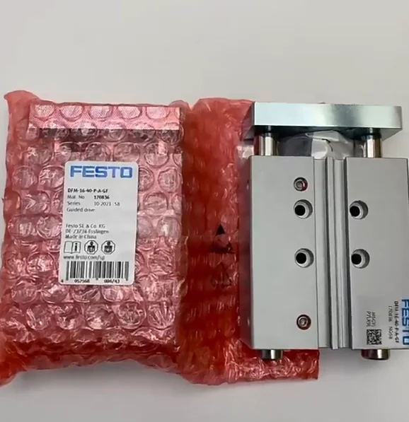 Новый Оригинальный Пневматический Привод FESTO DFM-25-50-P-A-GF 170851: Направляющий Цилиндр, Цилиндр с Защитой от Вращения
Новый Оригинальный Пневматический Привод FESTO DFM-25-50-P-A-GF 170851: Направляющий Цилиндр, Цилиндр с Защитой от Вращения