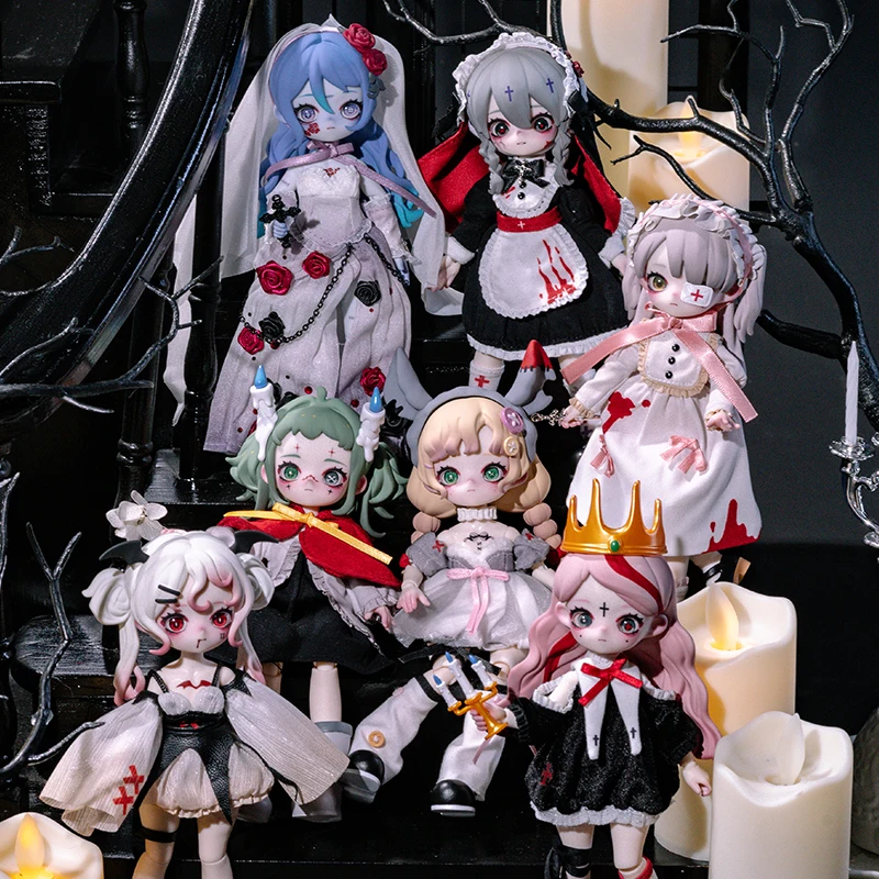 Подлинная серия Nyssa Bizarre Nightmare Bind Box Bjd Аниме Фигурка Kawaii Экшн-игрушка Mystery Box Настольный орнамент Кукла Подарок для девочек
Подлинная серия Nyssa Bizarre Nightmare Bind Box Bjd Аниме Фигурка Kawaii Экшн-игрушка Mystery Box Настольный орнамент Кукла Подарок для девочек