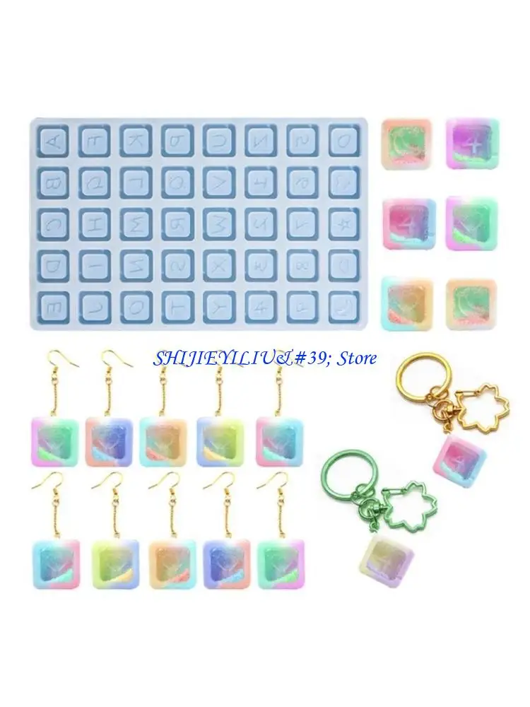 E21F Resin Silicone Molds Casting Molds Epoxy Resin Shaker Mold for DIY Earrings Keychain Jewelry Making
E21F Resin Silicone Molds Casting Molds Epoxy Resin Shaker Mold for DIY Earrings Keychain Jewelry Making