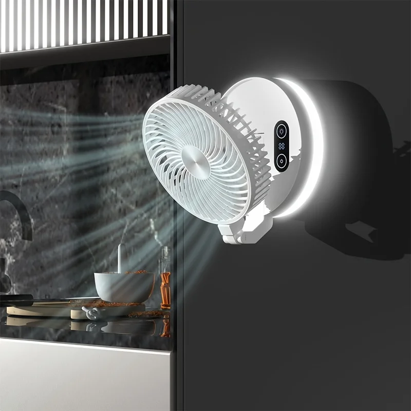 1pc, Folding Desktop Fan Hanging Wall Kitchen Fan Bedroom Folding Fan Night Light USB Large Wind Fan
1pc, Folding Desktop Fan Hanging Wall Kitchen Fan Bedroom Folding Fan Night Light USB Large Wind Fan